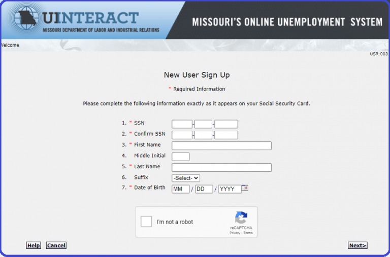 How to Reach the Missouri Uinteract Unemployment Login Page